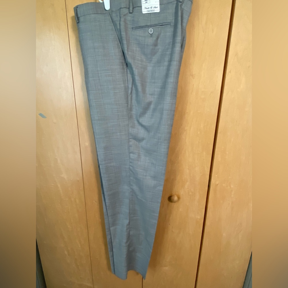 Man’s Gray Dress Slacks